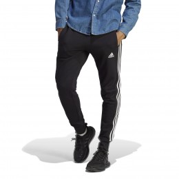 Adidas Pantaloni Tuta M 3S FT TC PT Nero/Bianco