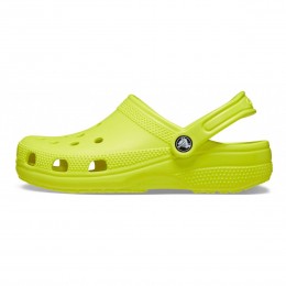 Crocs Ciabatte Classic Clog Unisex Giallo Acido