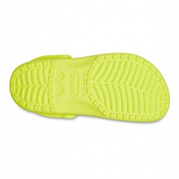 Crocs Ciabatte Classic Clog Unisex Giallo Acido