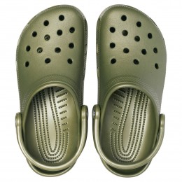 Crocs Ciabatte Classic Clog Unisex Verde Militare