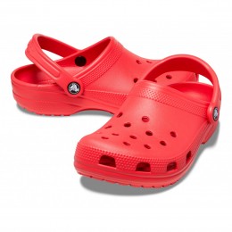 Crocs Ciabatte Classic Clog Unisex Rosso Varsity