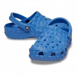 Crocs Ciabatte Classic Geometric Clog Blu Viola