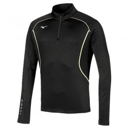 Mizuno Felpa Premium JPN Warmer Top Uomo Nero