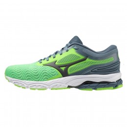 Mizuno Scarpe Wave Prodigy 4 Verde Fluo/Nero/Grigio