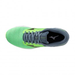 Mizuno Scarpe Wave Prodigy 4 Verde Fluo/Nero/Grigio