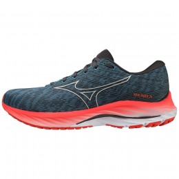 Mizuno Scarpe Wave Rider 26 Blu/Grigio/Arancione