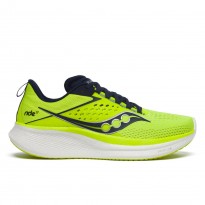 Saucony Scarpe Ride 17 Giallo Fluo/Blu