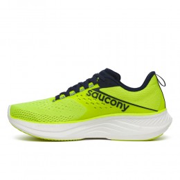 Saucony Scarpe Ride 17 Giallo Fluo/Blu