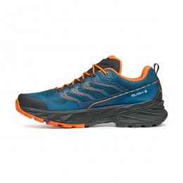 Scarpa Scarpe Rush 2 GTX Blu Cosmico/Arancione